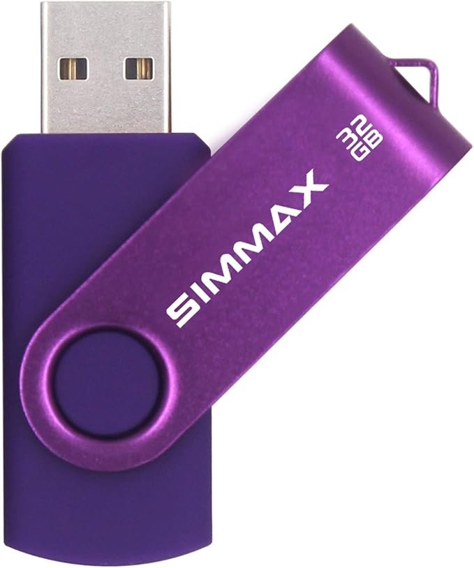 SIMMAX 32GB Memory Stick USB 2.0 Flash Drives