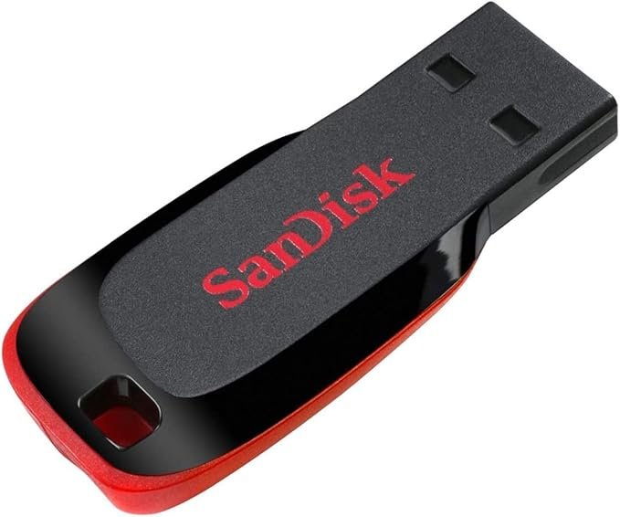 SanDisk 64 GB Cruzer Blade USB 2.0 Flash Drive