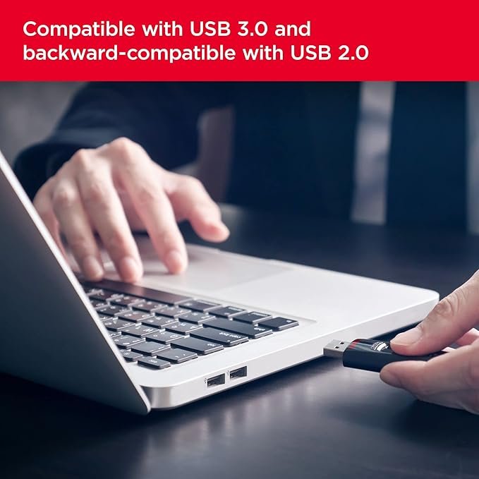 SanDisk Ultra USB 3.0 256GB Flash Drive - Gambar 3